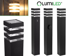 LUMILED Wegeleuchte E27 mit /ohne Bewegungsmelder/Steckdose IP44 Gartenleuchte