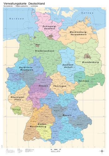 Din verwaltungskarte - din, b1