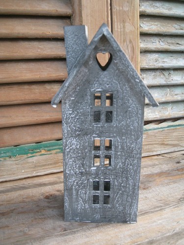 Laterne herz haus windlicht - "herz",