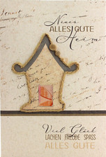 Handarbeit Karte Neues Heim