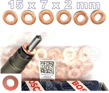 6 x Dichtring Kupferscheibe