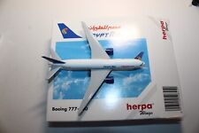 Herpa Wings 1:500 Flugzeug 506410 Boeing 777-200 EGYPT AIR SU-GBP OVP