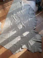 gr. NAPPA Polsterleder beige  LEDERHAUT Echtleder Leder Fell Haut  235x95 cm