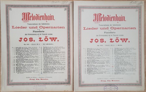 Josef löw melodienhain op - josef,