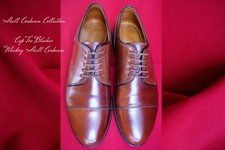 Ludwig Reiter Pferdeleder Whiskey Shell Cordovan UK 8,5 Cap Toe Blucher Ravello