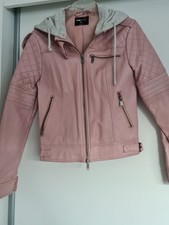Damen Jacke Kunstleder 36 Rosa