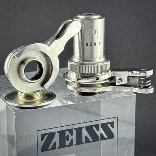 Two antique quick release lens - antique,