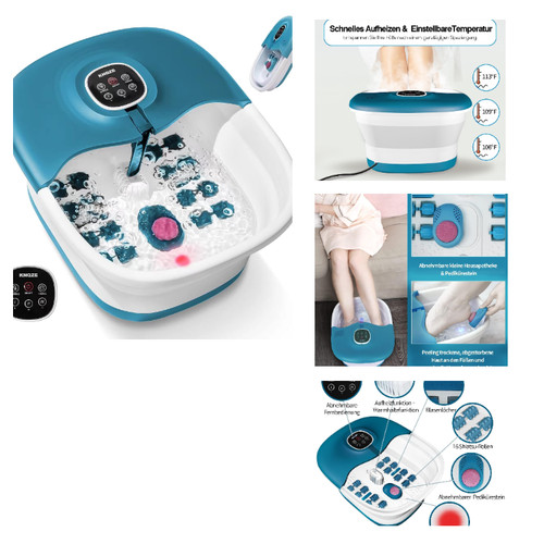 Fussbad mit massagefunktion - fussbad,