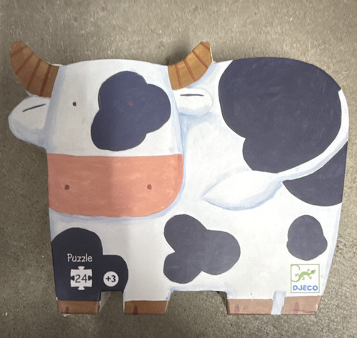 Djeco kinderpuzzle kuh - kinderpuzzle, 24