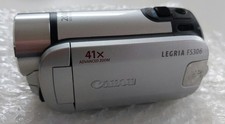 Canon Legria FS306 Camcorder+Hama Stativ neu, Zubehörpaket 