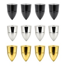 Dynavox Bullet Spikes 4er-Set, Boxenfüße, Absorber, Lautsprecher Füße für Boxen