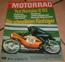Das Motorrad 19/71 Hercules K