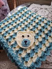 Babydecke  Handarbeit 💙 Neu