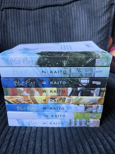 Kaito blue flag band - blue, 8