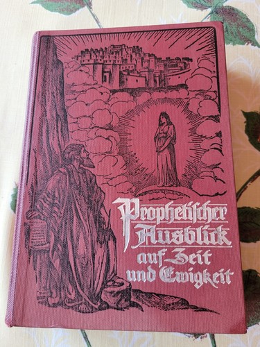 Antik buch prophetischer - antik,