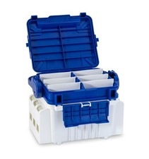 AQUANTIC Salt Shad Organizer Angelbox Pilkerbox Kunstköderbox Pilkertasche