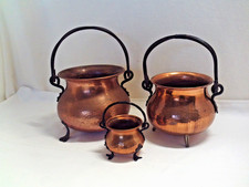 Kupfer Hexenkessel Dreibein