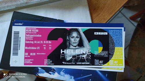 Ticket helene fischer - 1,