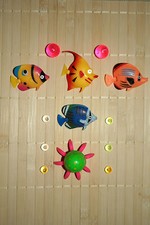 Qualle - Fische - Kugeln f