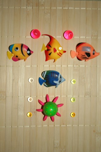 Qualle fische kugeln f - -,