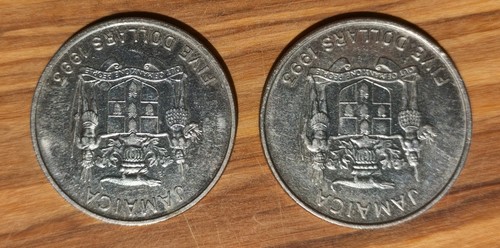 Stück jamaika dollar - stück, 5