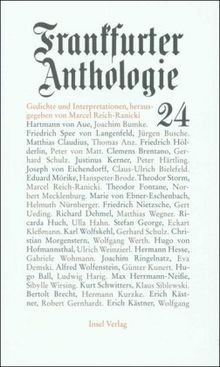 Frankfurter anthologie - frankfurter,