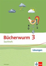 Bücherwurm Sachheft 3. Ausgabe Thüringen. Arbeitsheft Klasse 3
