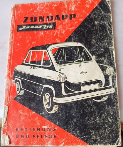 Zündapp janus 250 bedienung - 250,