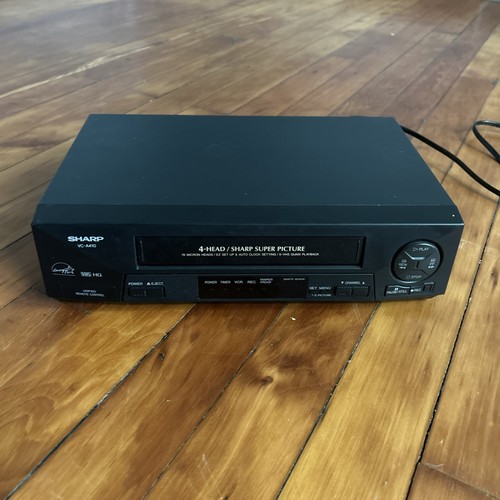 Sharp a410u vcr tested - vcr,