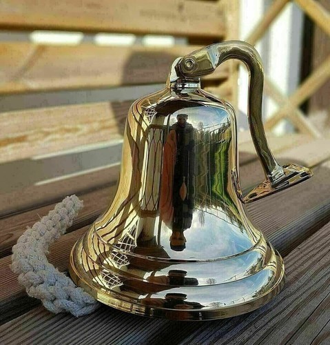 Nautische messingglocke schiff - messingglocke,
