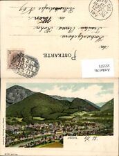 551571,Litho Berggesichter Ischl Berg mit Gesicht pub Jos. Seiling München No. 7