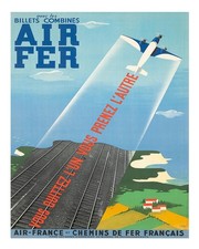 Vintage Reise Wandkunst