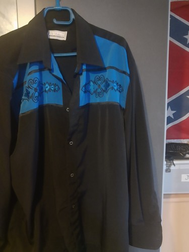 Western cowboy hemd xxl - western,