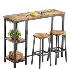Bartisch mit Barhocker Set 2er