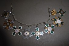 Schützenkette Schützenorden Schützensterne 60er/70er Larp Ordenskette Ratskette