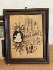 antiker Haussegen Spruchbild