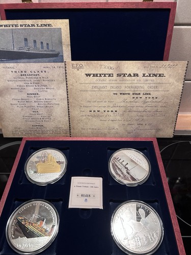 Titanic münzsammlung - münzsammlung, in