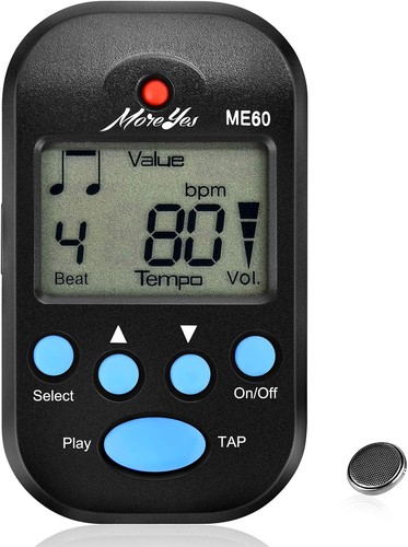 Mini metronom digital schwarz - metronom,