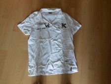 Cecil Motiv Polo Shirt weiß