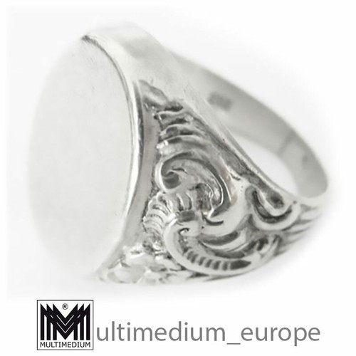 Silber herren wappen ring - wappen, mit
