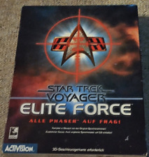 Big Box-Star Trek: Voyager Elite Force (PC, 2000) Windows 95/98/NT/2000/Activisi