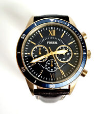 Fossil Uhr Flynn Sport BQ2229 Herren-Armbanduhr mit Lederarmband, in 1A-Zustand