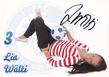 Autogramm - Lia Wälti