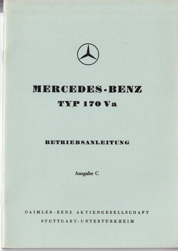 Mercedes typ 170 - 170, a