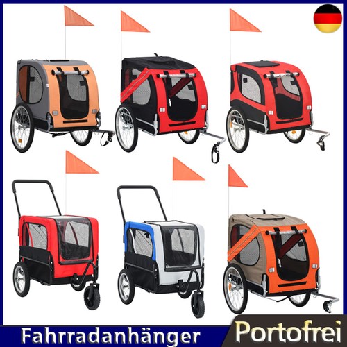 Hunde-Fahrradanhänger