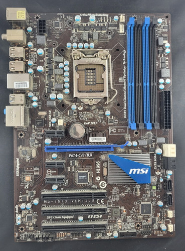 Msi mainboard p67a c43 - mainboard, p67a-c43