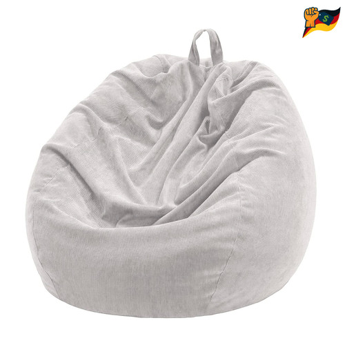 Sitzsack bezug hellgrau 110 - bezug, x