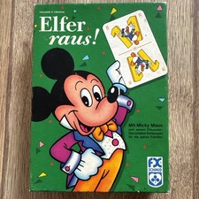 ELFER RAUS ! MICKY MAUS EDITION - 1988 - HAUSSERS Original - Schmid Spiele