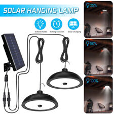 78 LED Solarleuchte mit Bewegungsmelder Außen Fluter Strahler Solar HÄNGE lampe
