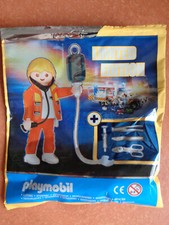 Playmobil Notarzt Rettungssanitäter mit Tropf und Instrumenten Sammlungsauflösun